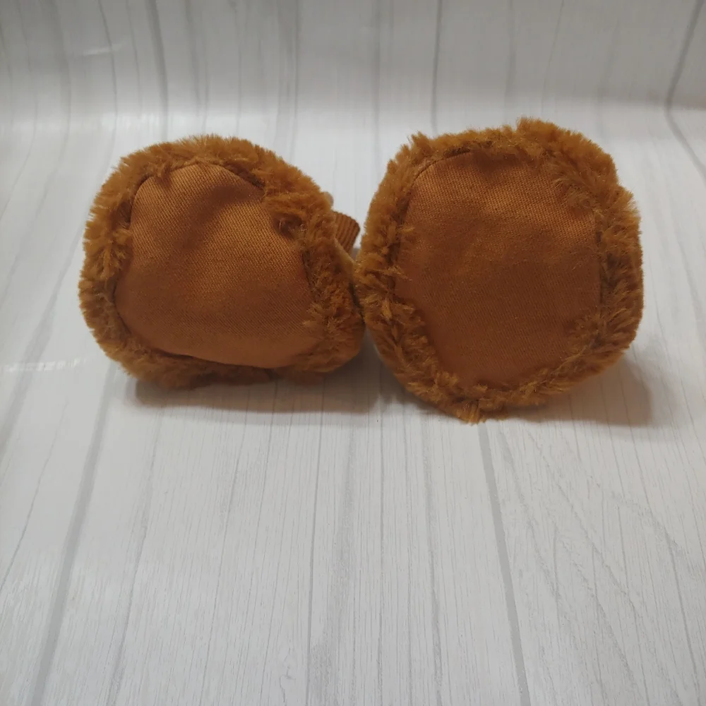 Baby Ganz Deer Booties, Size 0-6 Months, Brown 🦌